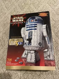 New Unopened Star Wars Episode I R2-D2 Puzz3D 3D Puzzle w/ Electronic Sound - Picture 1 of 6