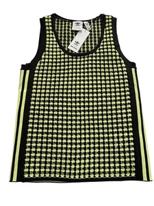 adidas x Wales Bonner Crochet Vest in Semi Frozen Yellow Night Brown - Picture 1 of 4