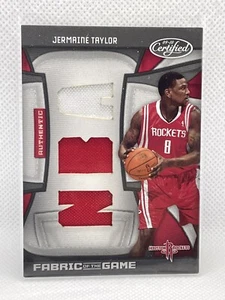 2009-10 Panini Certified Jermaine Taylor Fabric Of The Game Jersey #29/50 - Picture 1 of 1
