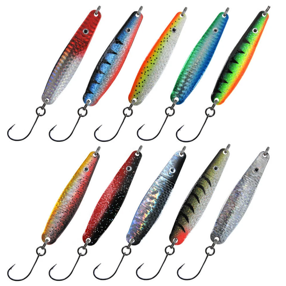 Jenzi Dega Lars Hansen Jumper Meerforellen-Blinker mit Einzelhaken Köder 8cm - Bild 1 von 1