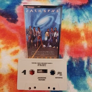 Victory by Jacksons The Jacksons 5 Michael Jackson Rare 1984 USA Cassette Tape - Picture 1 of 7