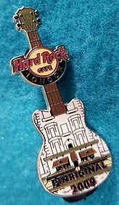 LONDON PINRIGINAL TRADE EVENT FACADE 2009 STREET VIEW GUITAR Hard Rock Cafe PIN - Picture 1 of 1