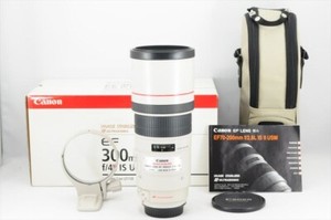 Canon EF 300mm f/4 L IS USM Lens Excellent+ From Japan #5162K