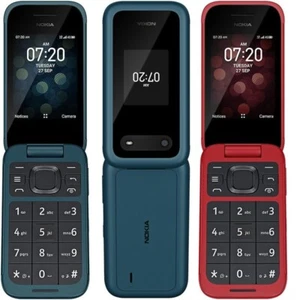Smartphone originale Nokia 2780 Flip GSM sbloccato LTE 4G KaiOS WIFI 4 GB 512 MB di RAM - Foto 1 di 14
