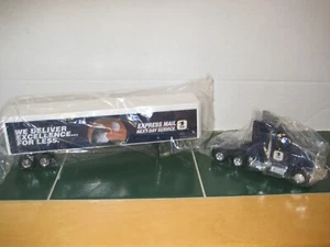 Ertl 1991 USPS U.S. Express Mail Semi and Trailer Limited Edition #7651 NEU - Bild 1 von 2