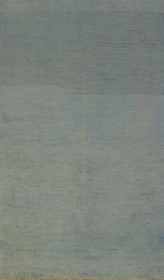 Stylish Gabbeh Solid Wool Contemporary Rug Runner - Enhance Your Home Decor 3x7 - Image 1 of 4