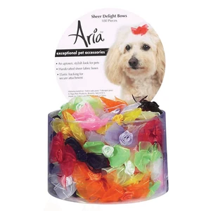 Elegant Sheer Delight Bow Canister - 100 Count - Picture 1 of 4
