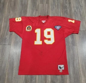VINTAGE AUTHENTIC JOE MONTANA KC CHIEFS JERSEY 52 2XL MITCHELL NESS RARE - Picture 1 of 10