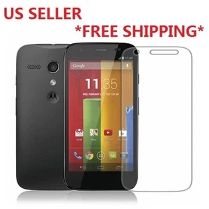 MG01 2013 Motorola Moto G Front Screen Protector Clear Anti-Scratch Cover Film  - Picture 1 of 1