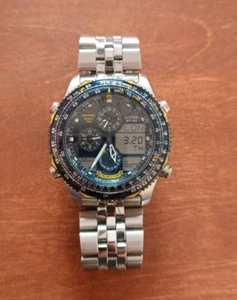Citizen C300-Q00842 Promaster Navihawk Analog Digital Watch blue angels - Picture 1 of 2