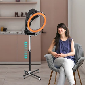 Standing Hair Dryer, Professional Hair Processor, Height Adjustable with Wheels - Picture 1 of 18