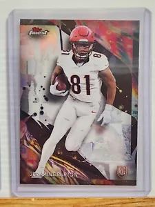 Jermaine Burton 2024 Topps Finest Football ROOKIE RC card #195 - Foto 1 di 6