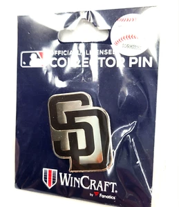 MLB San Diego Pardres Silver Logo Collector Pin - Picture 1 of 3
