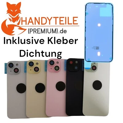 Akkudeckel Für iPhone 15  Komplett Backcover  Rückseite  Top   Alle Farben  - Bild 1 von 4