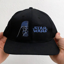 Vintage 1997 Darth Vader Star Wars 90s Movie Film Snapback Baseball Cap Hat NWT