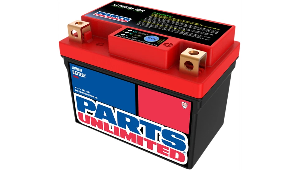 Parts Unlimited Lithium Ion LiFePo4 Battery YTX7L-BS YTZ7S Motorcycle Scooter Foto 1 de 1
