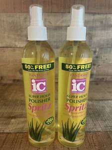 Fantasia IC Super Hold Polisher Spritz Hairspray W/Sparkle Shine 12 Oz.Lot Of 2 - Picture 1 of 6