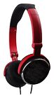 G-Cube iHP-120R Red Foldable Headphone / Headset with Built-in Microphone