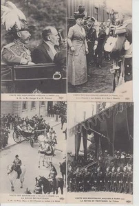 Great Britain Royalty 1914 King George and Mary Paris 22 Vintage PC. (L5389) - Picture 1 of 6