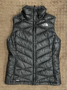 Chaleco The North Face para mujer extra pequeño XS negro 550 plumón de ganso acolchado - Imagen 1 de 8