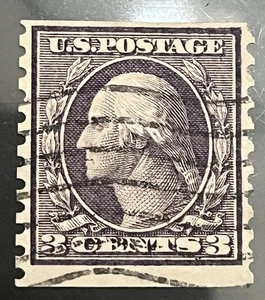 USA US - #456 Washington 3c Coil - CV $170 - Picture 1 of 2