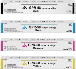 GPR-58 Tonerkartusche Ersatz für Canon ImageRunner Advance C256iF C356iF - Bild 1 von 9