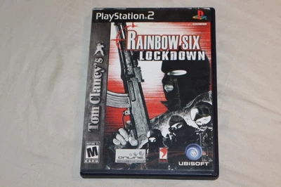 Tom Clancy's Rainbow Six: Lockdown (Sony PlayStation 2, 2005) PS2 COMPLETE - Image 1 of 4