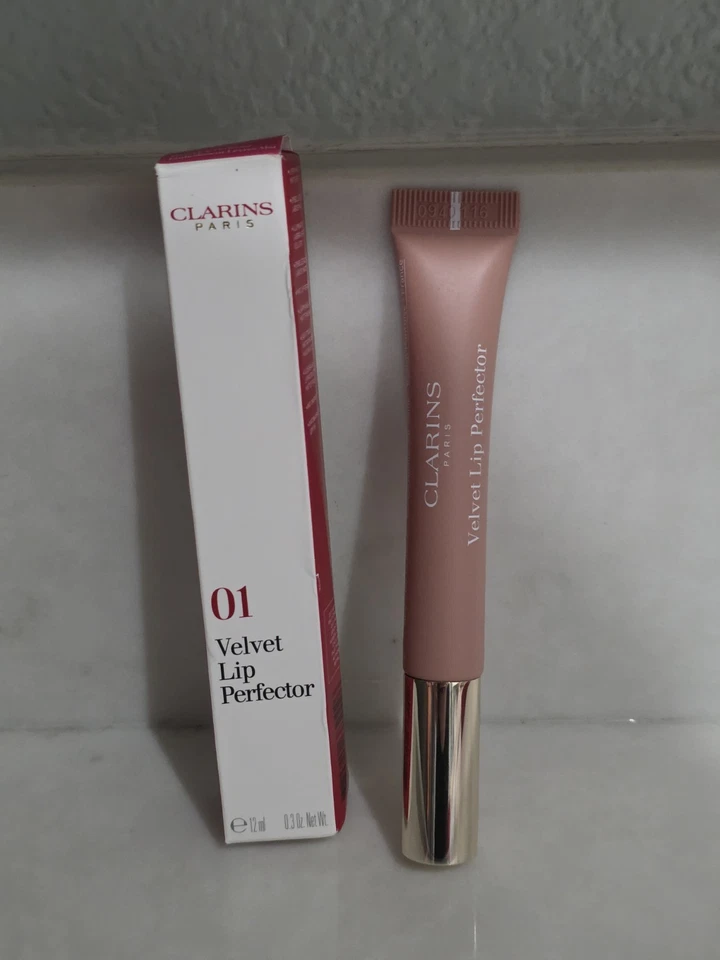 Clarins Natural Lip Perfector Tamaño Completo 01 ROSE SHIMMER  Foto 1 de 1