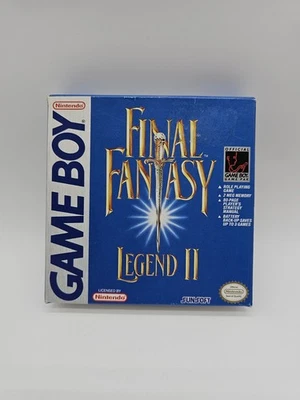 Final Fantasy Legend II 2 (Nintendo Gameboy, 1991) CIB Complete Authentic Saves! - Image 1 of 4