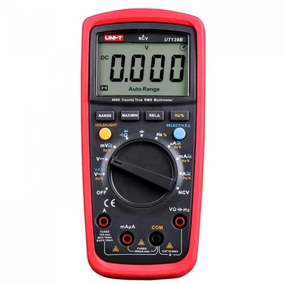 UNI-T, UT139B, Digitales True RMS Multimeter, mit Kapazitäts- / Frequenzmessung - Bild 1 von 4