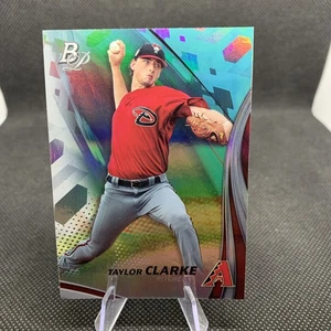 2017 Bowman Platinum #TP-TAC Taylor Clarke Top Prospects Arizona Diamondbacks - Picture 1 of 2