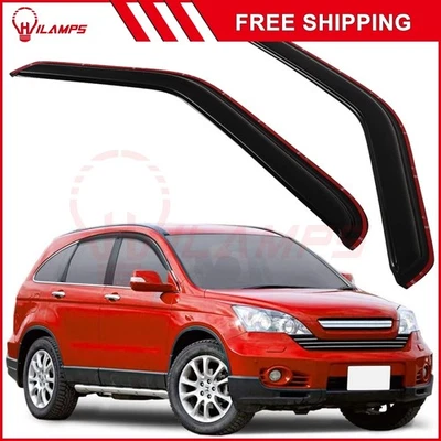 Window Visor Vent Rain Shades Guard Deflectors For 94-10 MAZDA B2300 B3000 B4000 - Image 1 of 4