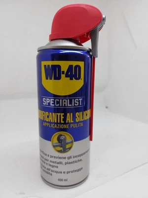 WD-40 LUBRIFICANTE AL SILICONE 400 ml APPLICAZIONE PULITA - Immagine 1 di 3
