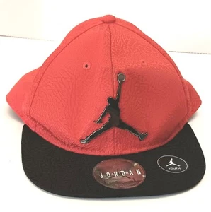 Nike Air Jordan Red Elephant Print INGOT Jumpman Snapback CapHat Youth 8-20 NWOT - Picture 1 of 13