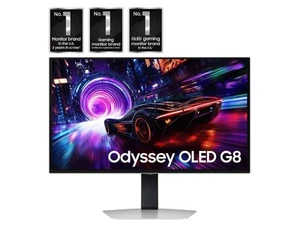 SAMSUNG Odyssey OLED G8 G81SF 27" Monitor 4K 240Hz LS27FG810SNXZA S27FG810SN - Picture 1 of 5