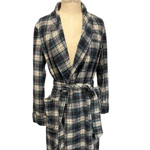 VTG Pendleton 100% Virgin Wool Men's Plaid Campbell Dress Tartan Robe - Picture 1 of 5