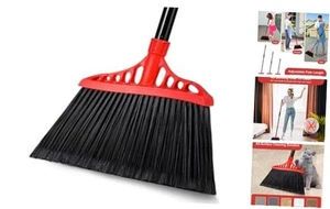 Heavy Duty Broom, Outdoor Brooms, Commercial Broom for Sweeping Indoor, - Picture 1 of 7