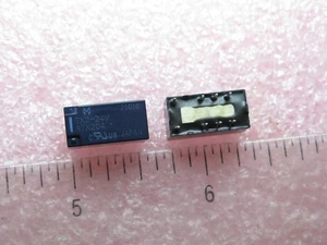 QTY (5) TX2-24V PANASONIC 24Vdc 2A DPDT 2-form-C RELAYS ATX204 ROHS - Picture 1 of 5