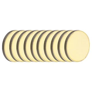 10 pezzi piastra rotonda in ottone, diametro 30 mm (1,18") 2 mm H62 lamiera di rame in ottone - Foto 1 di 6