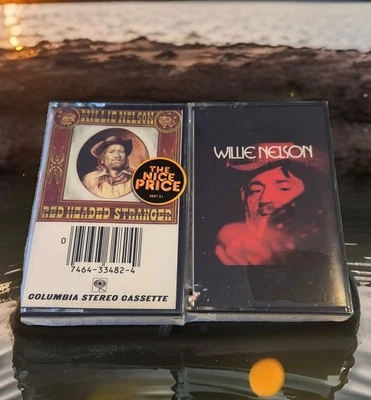 Willie Nelson - Red Headed Stranger & Phases And Stages - (Cassettes) ✨Sealed✨ - Image 1 of 3