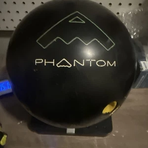Brunwick Original Phantom Black Bowlingkugel - 16 Pfund - erster Bohrer TOP ZUSTAND - Bild 1 von 5