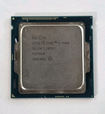 Intel Core i5-4460  SR1QK 3.20 GHz Quad Core CPU Processor Tested/Working - Image 1 of 2