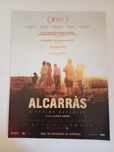 Alcarras L'Ultimo Raccolto Pubblicità 2022 Italian Magazine Advertising 28x21 cm - Picture 1 of 2