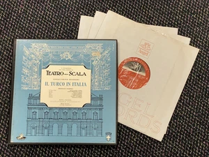Teatro Alla Scala Il Turco in Italia 3 LPs; Callas Rossi Gavazzeni; Angel 3535 - Picture 1 of 13