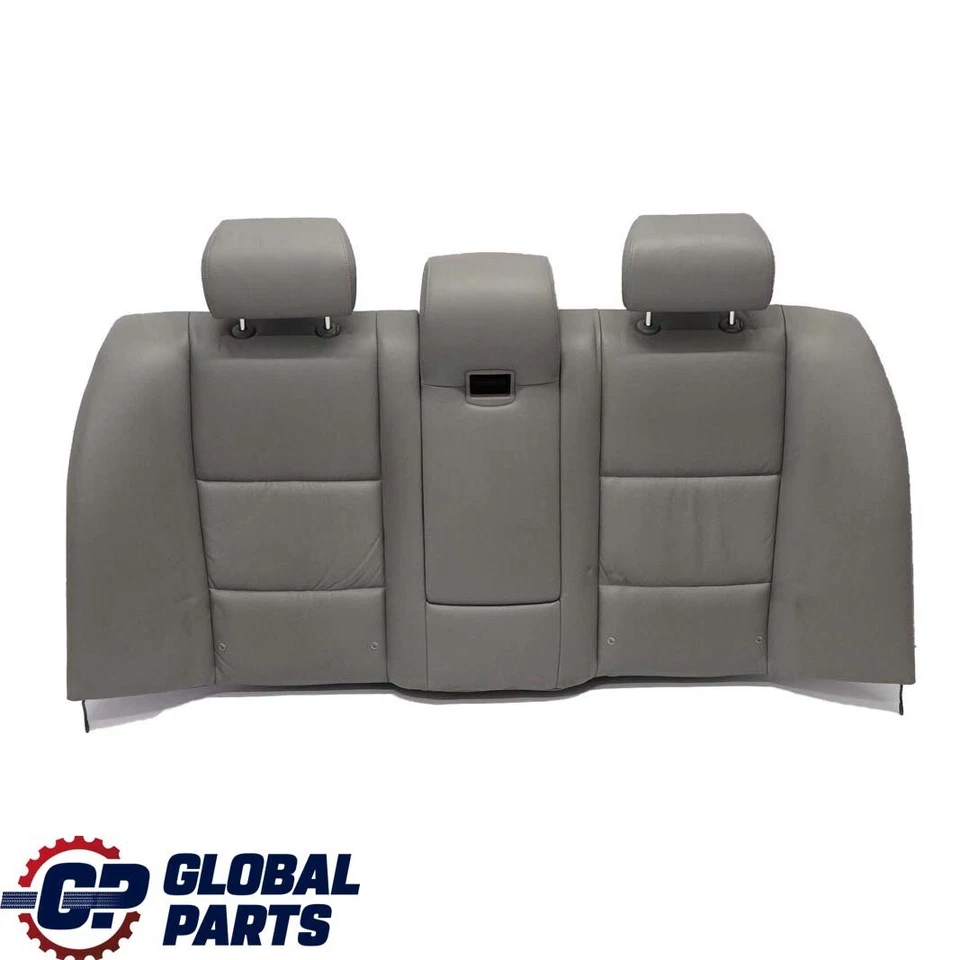 BMW 5 Series E60 1 Interior Rear Seat Backrest Couch Cover Grey Leather - Image 1 of 4