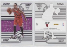 2015-16 Panini Clear Vision Purple /25 Derrick Rose #22
