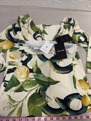 Vestido Roberto Cavalli Serpientes y Limones Foto 1 de 4