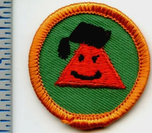 Vintage Pfadfinderabzeichen - Mathe Whiz - 1980-1991 - ausgemustert - Bild 1 von 2