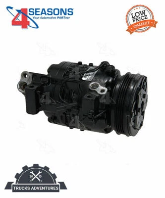 Compresor de aire acondicionado Four Seasons 57458 | Pieza de automóvil de alta calidad, ajuste universal para Mu Foto 1 de 4