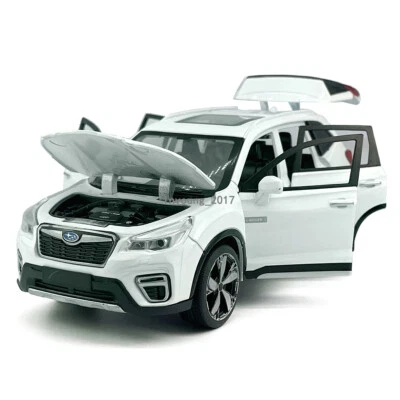 1/30 Subaru Forester Modelo Coche de Juguete Diecast SUV Vehículo de Juguete para Niños Niños Blanco Foto 1 de 4